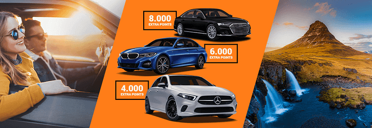 Get 8000 SAS EuroBonus points with SIXT New Year’s Campaign