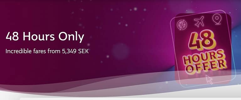 BOOK NOW: Qatar Airways Business Class Sale until March 4th. Stockholm to Phuket for 15.600 SEK in Qsuites!