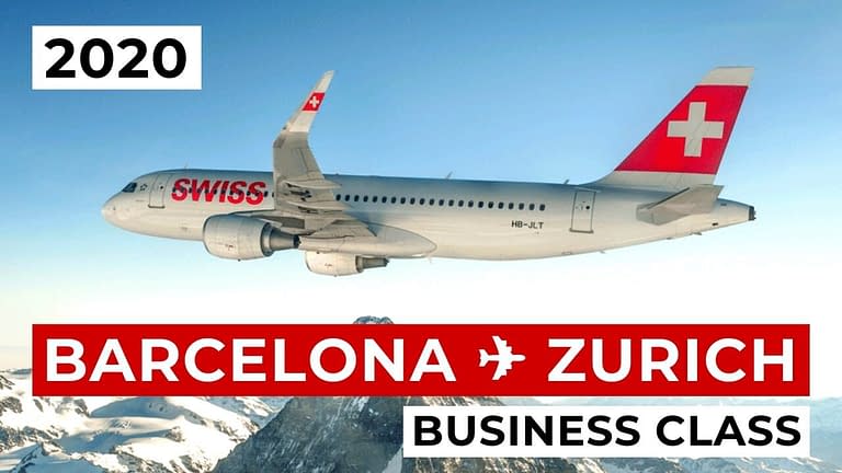 Swiss Airlines A320 Business Class Barcelona to Zurich Review (2020)