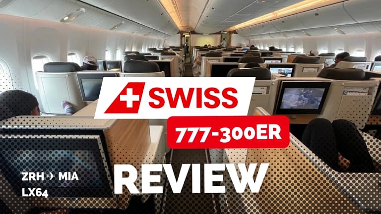 Swiss Business Class In 2023: 777-300ER Zurich To Miami [Review]