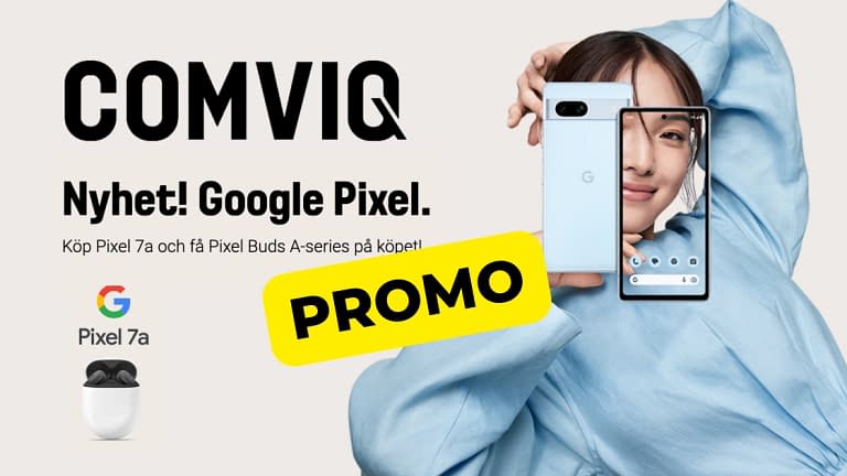 New Comviq Google Pixel 7a PROMO: Free Pixel Buds (Until May 31st)