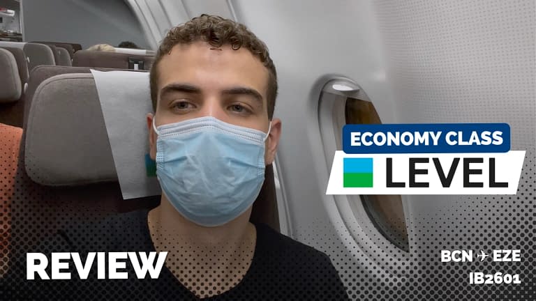 Level Economy Class Barcelona to Buenos Aires Review