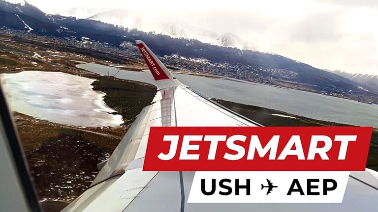JetSmart A320 Takeoff from Ushuaia
