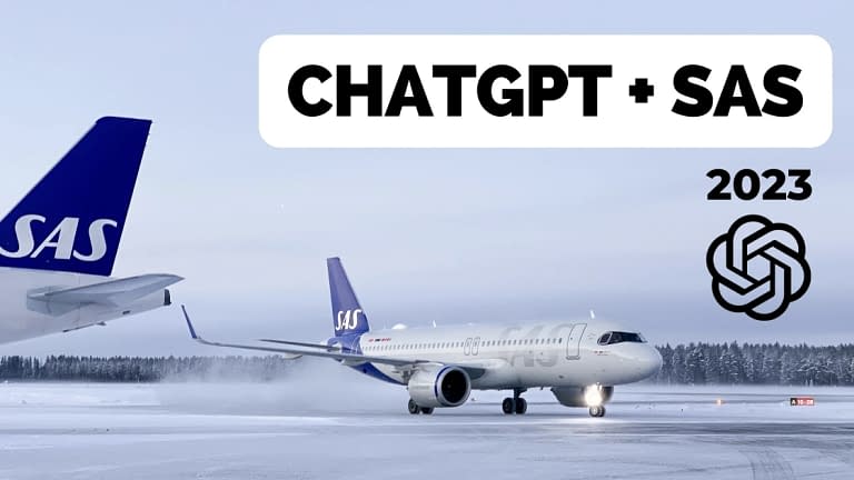 ChatGPT and Scandinavian Airlines: What It Knows About SAS And EuroBonus (2023)