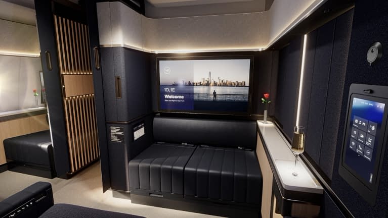Lufthansa Announces New First Class Suite With Double Beds (2023)