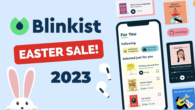 Blinkist Easter Sale! Get 70% OFF and FREE Trial (2023)