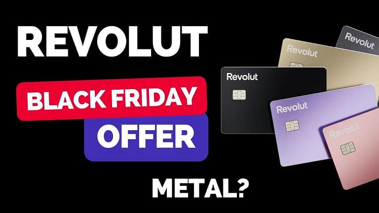 Revolut BLACK FRIDAY offer: Cheaper Revolut Metal Upgrade (until Nov 29, 2022)