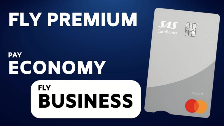 SAS Mastercard Fly Premium: Pay Economy But Fly Business Class (2023)