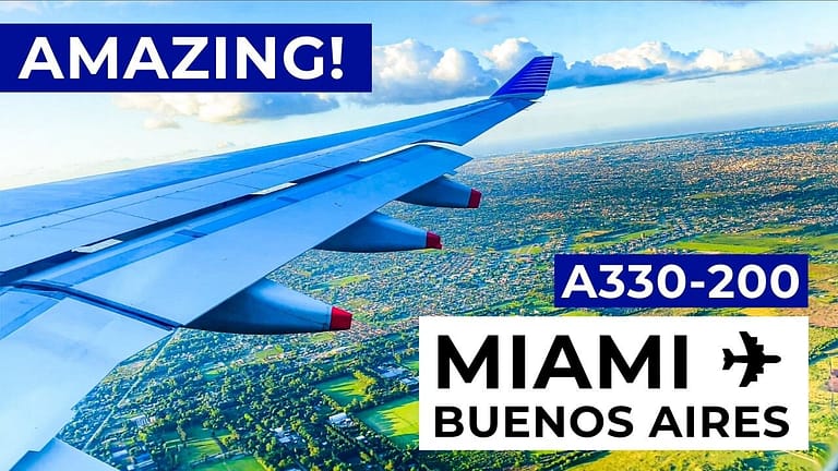 Aerolineas Argentinas A330-200 Landing in Buenos Aires (Ezeiza)