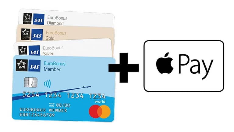 Make your SAS EuroBonus World MasterCard work with Apple Pay (no extra cost)