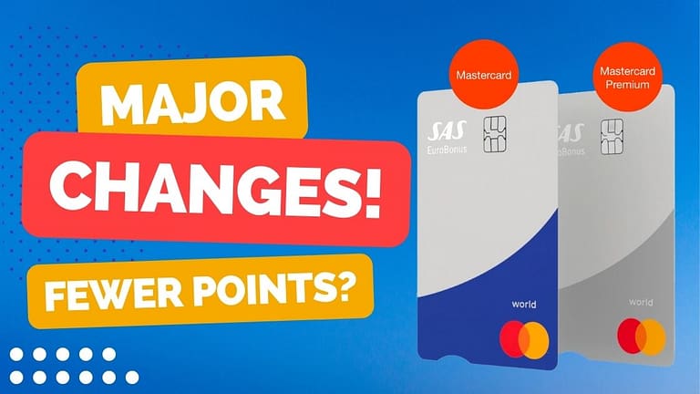EuroBonus ALERT: MAJOR Changes In The SAS EuroBonus World Mastercard (Feb 1, 2023)