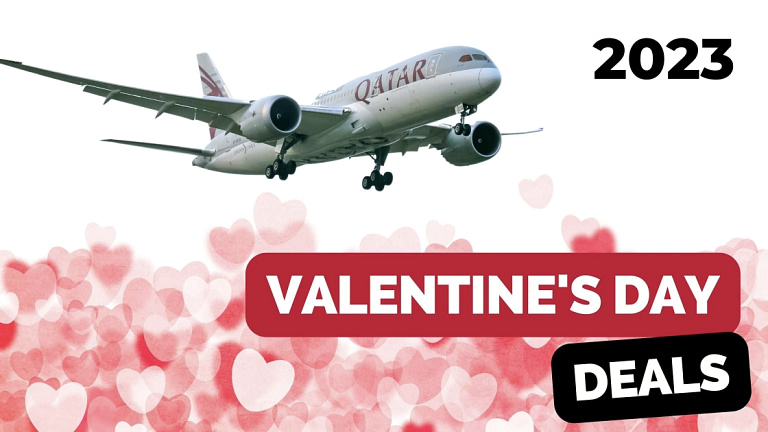 Qatar Airways Valentines Day Deals: 25% OFF On Your Second Ticket (2023)