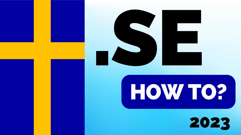 .SE Domain In 2023: How To Get a Swedish Domain (Guide)