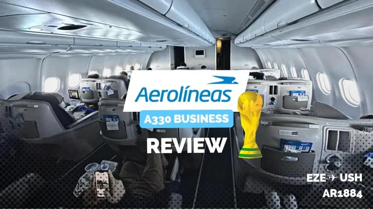 I Flew The World Cup Winners’ Plane: Aerolineas Argentinas A330 Business Class (2023)