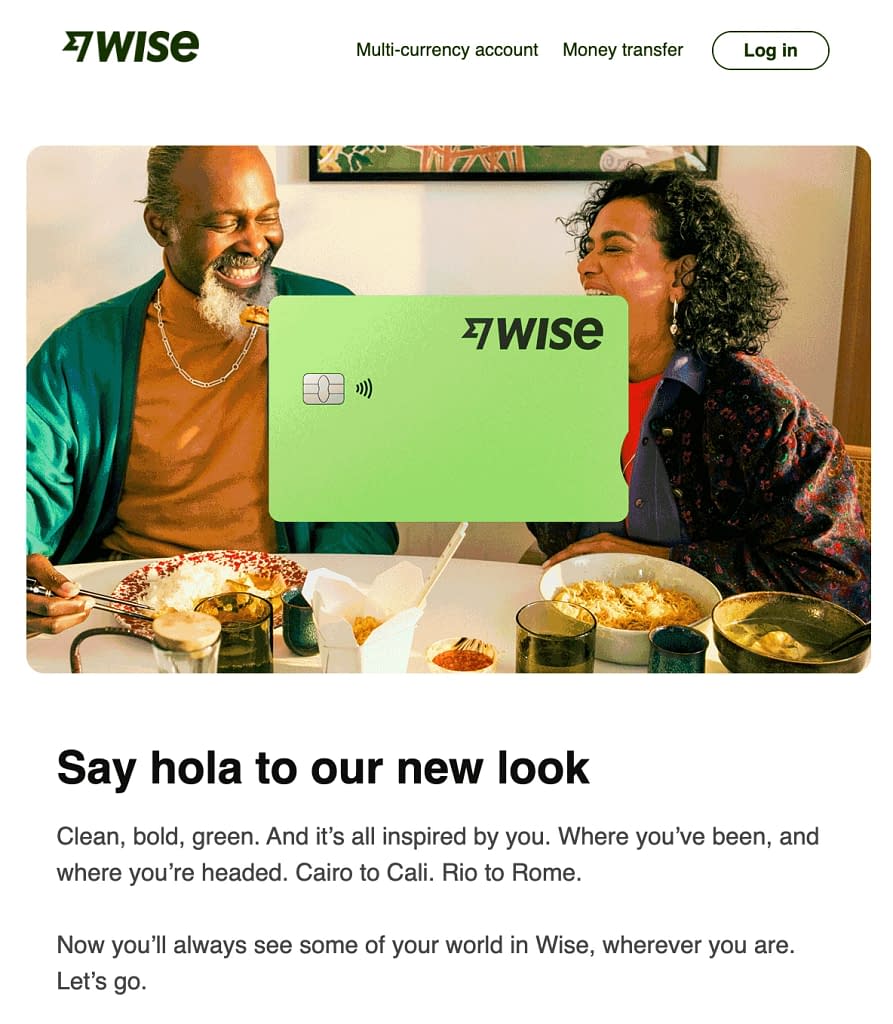Wise New Branding (2023)