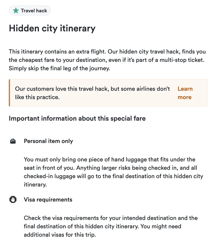 Kiwi Hidden City Itinerary