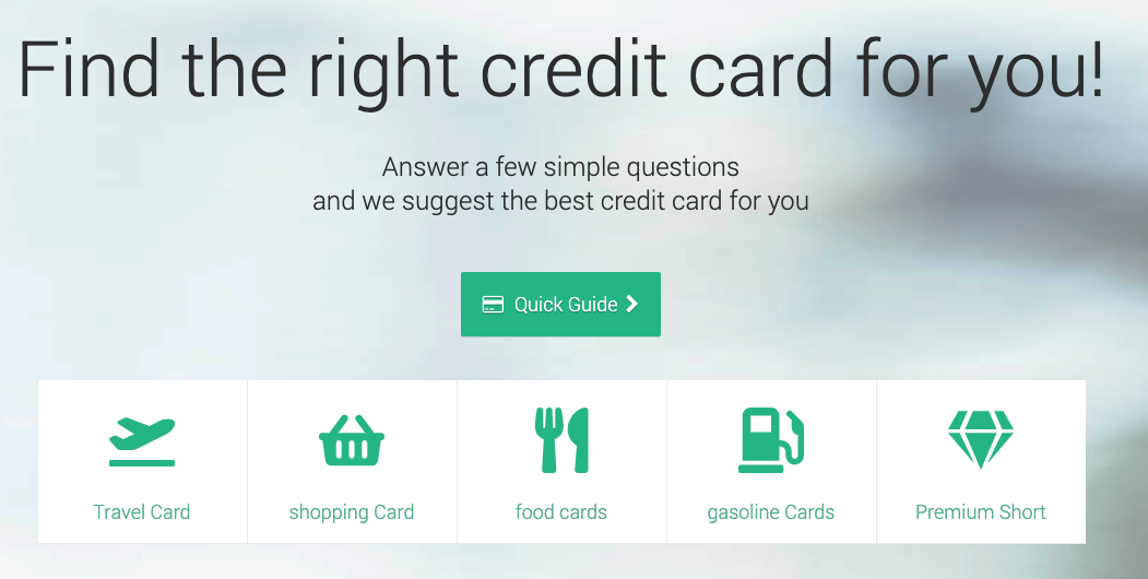 Kortio: Compare Credit Cards in 
Sweden quick and easy