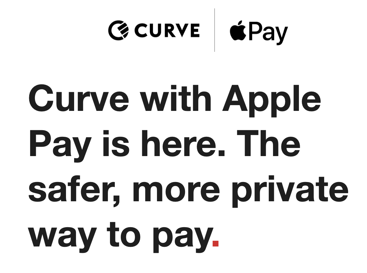 Curve Card finally supports Apple Pay