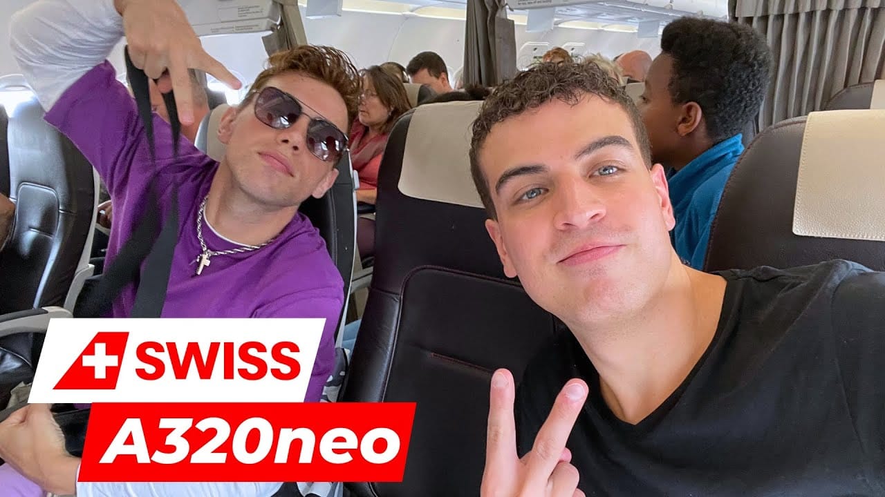 Swiss A320neo Business Class: Copenhagen To Zurich (2023) AirLapse